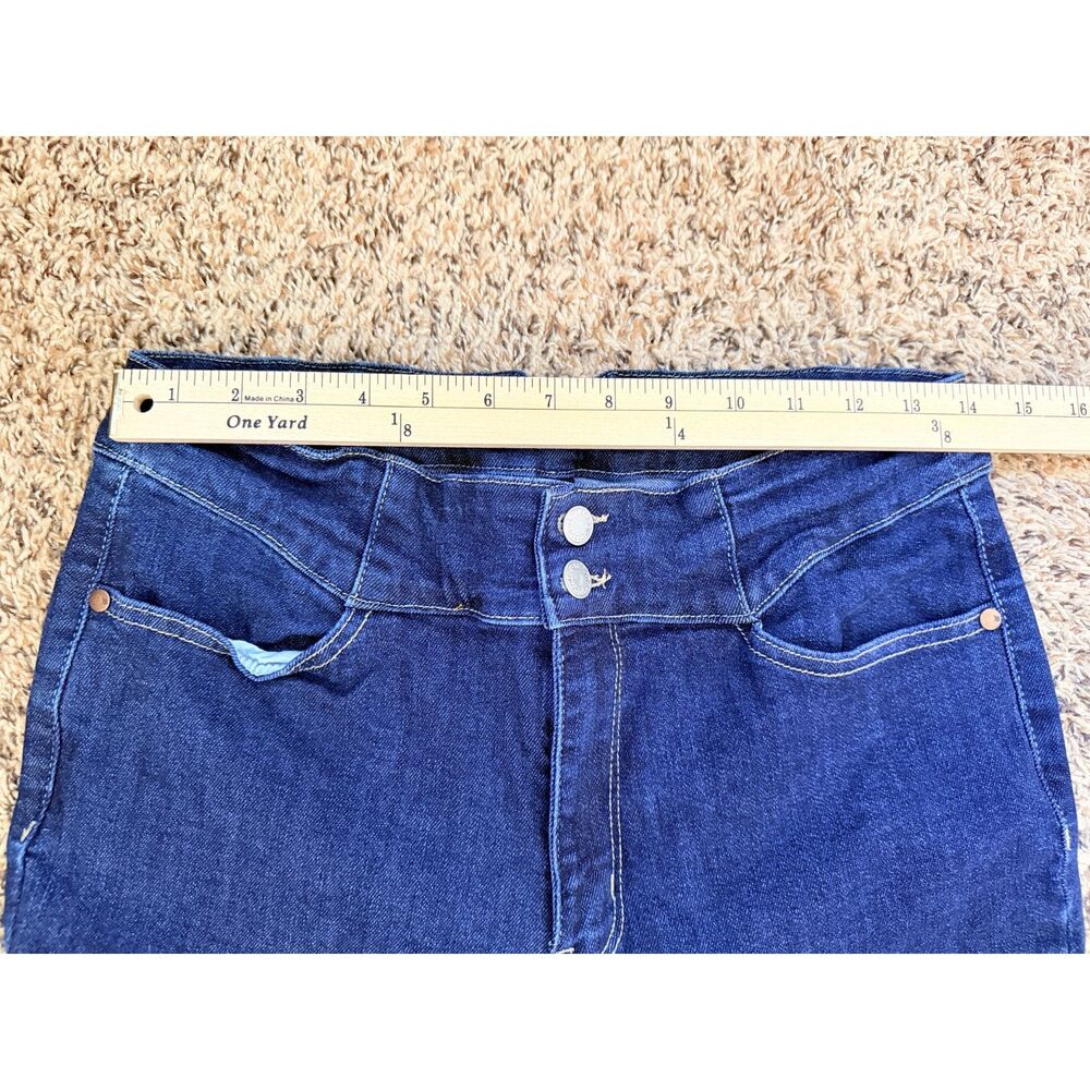 Judy Blue High Rise Double Button Wide Leg Jeans‎ Size 31 - Picture 9 of 9